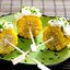 Кукуруза в початках с фетой и мятой