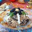 Салат с яйцами, тунцом и маслинами