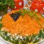 Салат Изабелла с курицей и корейской морковкой