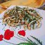 Салат из кальмаров с орехами