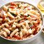 Салат из макарон с овощами