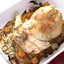 Запеченная курица с овощами