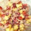 Салат с колбасой и яблоками