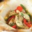 Куриная грудка в конверте, запеченная с овощами и сыром