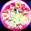 Теплый салат с куриной печенью и рукколой