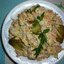 Салат с колбасой и овощами