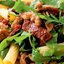Салат с курицей, жаренной в корочке из прованских трав