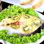 Лосось запечённый с киви под сырной корочкой