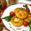 Картофельные биточки с пшеном и сыром