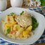 Курица, тушеная с овощами в сметане
