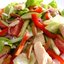 Салат с курицей и кунжутом