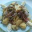 Картофельно-фасолевый салат с анчоусами