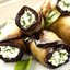 Вкусные рулетики из баклажанов с сыром