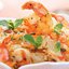 Салат из помело с морковью и креветками