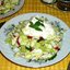 Капустный салат с редиской и огурцом