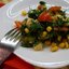 Овощной салат с кукурузой и сыром