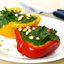 Запеченые перцы с овощным фаршем