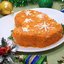 Новогодний салат «Варежка»