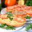 Горячие бутерброды с сыром и помидорами