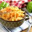 Тушёная капуста с нутом и овощами