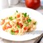 Салат с курицей и рисом