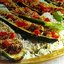 Цукини, фаршированные мясом, с рисом