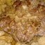 Свинина, запеченая с цветной капустой