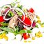 Салат с тунцом и моцареллой