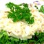 Кальмаровый салат с рисом