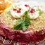 Слоеный салат с курицей и грецкими орехами «Добрыня»
