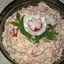Салат с колбасой и сыром