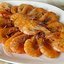 Креветки жареные с остринкой