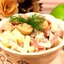 Салат из картофеля и грибов