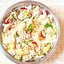 Салат из капусты с курицей и редисом