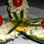 Салат с авокадо и крабовым мясом
