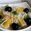 Салат из свежей капусты с апельсином