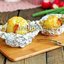 Картофель запечённый в фольге с беконом