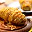 Печеный картофель с сыром