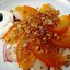 Салат с хурмой и курицей с орехами
