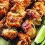 Шашлычки из курицы с рисовым салатом