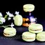 Macarons с чаем матча