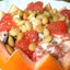 Салат с грейпфрутом черносливом и куриным филе