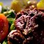 Баранина со стручковой фасолью и яйцами
