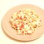 Крабовый салат с яблоками и рисом