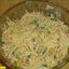 Тайский салат с креветками и кукурузой