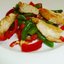 Салат с курицей и стручковой фасолью