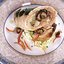 Индейка, фаршированная шампиньонами и савойской капустой