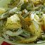 Теплый салат из печеного картофеля