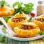 Фаршированные патиссоны в духовке с фаршем
