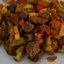 Пикантная говядина с овощами